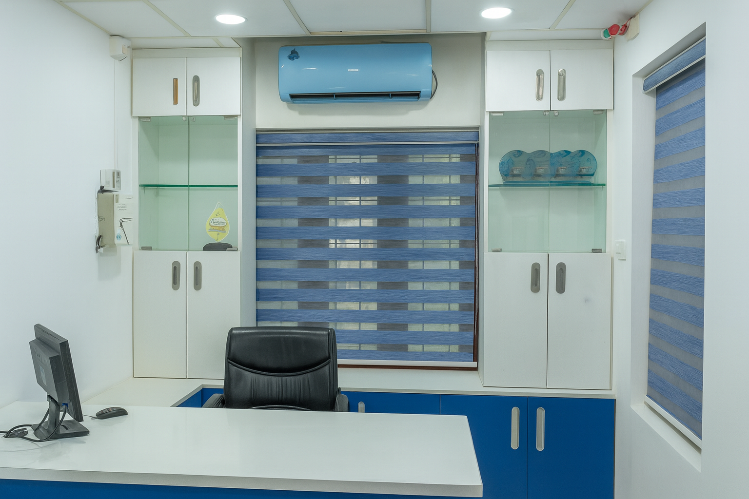 Financial consultation with bank advisor